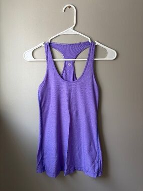 Lululemon Swiftly Tech Racerback Tank Top Purple